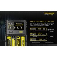 Nitecore SC4 Schnellladegerät