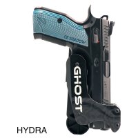 GHOST Hydra Holster Sport IPSC Holster Glock Small Frame (17) Linksschütze