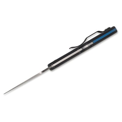 Spyderco® Delica 4 Thin Blue Line Combination Taschenmesser