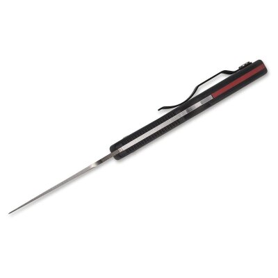 Spyderco® Delica 4 Thin Red Line Combination Taschenmesser