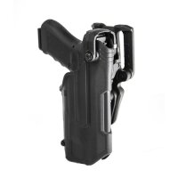 BLACKHAWK® T-Series™ Level 3 Duty LB Holster Glock 17/19 Licht/Laser Rechtsschütze TLR 1/2