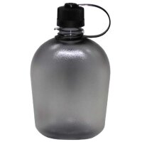US Feldflasche, GEN II schwarz/transparent 1 Liter