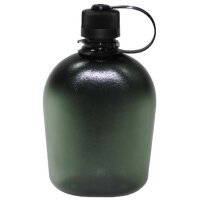 US Feldflasche, GEN II schwarz/transparent 1 Liter