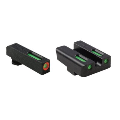 TruGlo® TFX&trade; Pro Tritium + Fiber-Optic Tag Nacht Visierung Glock 42/43