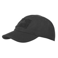 HELIKON-TEX® Baseball Folding Cap® Polycotton Ripstop schwarz