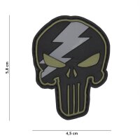 Punisher Thunder Patch PVC 3D