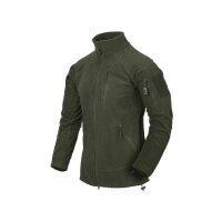 HELIKON-TEX® Alpha Tactical Jacket Gitterfleece Weste oliv M