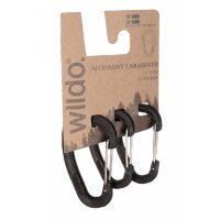 Wildo® Accessory Karabiner 3er-Set schwarz