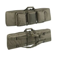 Rifle Case double - gepolsterte Doppelgewehrtasche oliv