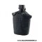US Plastikfeldflasche - Nylonbezug schwarz