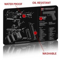 TekMat Reinigungsmatte mit Aufdruck Glock® 42/43