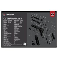 TekMat Reinigungsmatte mit Aufdruck CZ Shadow 2