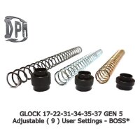 DPM Federdämpfer Recoil Reduction System GLOCK 17 Gen 5 (17/22/31/34/35/37)