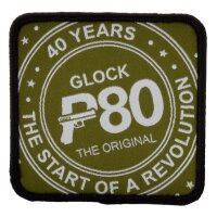 GLOCK® P80 Anniversary Woven Patches