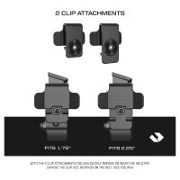 ORPAZ Single Magazine Holster Glock 17 Clip