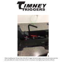 Timney Abzug PCC Trigger AR AR-15 Curved gebogen 2-Stage / Druckpunkt