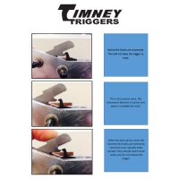 Timney Abzug PCC Trigger AR AR-15 Curved gebogen 2-Stage / Druckpunkt