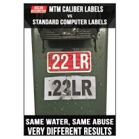 MTM AMMO Caliber Labels Kalibersticker