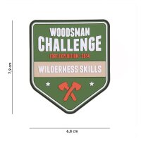 Woodsman Challenge 3D PVC Patch