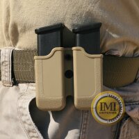 IMI Defense Doppelmagazintasche MP00 Glock 17 schwarz