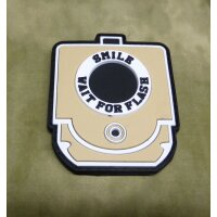 JTG Smile and Wait for Flash 3D Rubber Patch