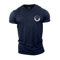 Spartan Shield Graphic Gym T-Shirt* navy XL