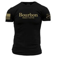 Grunt Style Bourbon Makes It Better T-Shirt XL