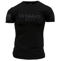 Grunt Style Whiskey Helps™ T-Shirt* schwarz XL