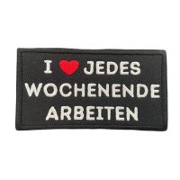 Love Wochenende Moral Patch