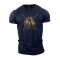Spartan A Shield Graphic Fitness T-Shirt navy XL