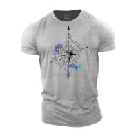 Compass Graphic Fitness T-Shirt