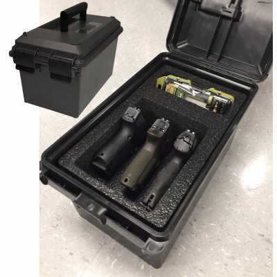 MTM Tactical Pistolen Box für 3 Pistolen
