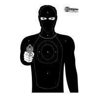 Zielscheibe Criminal Target - 10 Stück